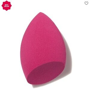e.l.f. Cosmetics Total Face Sponge Use Wet or Dry Vegan Cruelty-Free Pink